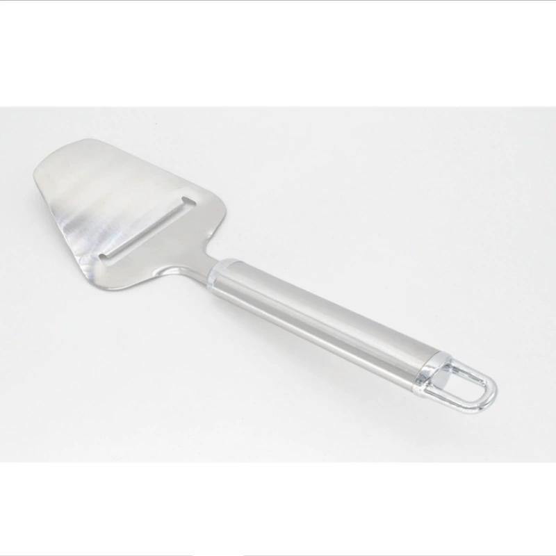 Stainless steel cake shovel pizza shovel triangle pizza shovel kitchen cheese cutting knife cutting creative baking tool