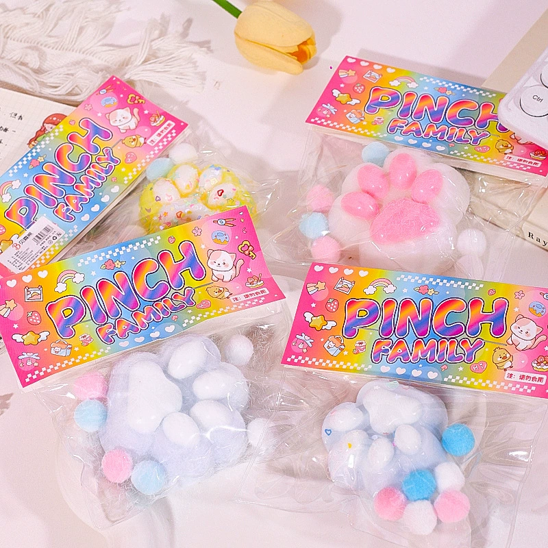 Супермягкая игрушка для снятия стресса в стиле «Красной книжки» с кошачьими когтями, забавная игрушка для снятия стресса из искусственного пищевого материала, TPR, артефакт для снятия стресса