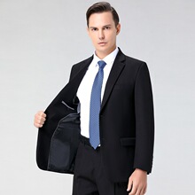 休闲西装外套男装春秋2024新款中青年爸爸单西上衣秋季男士西服