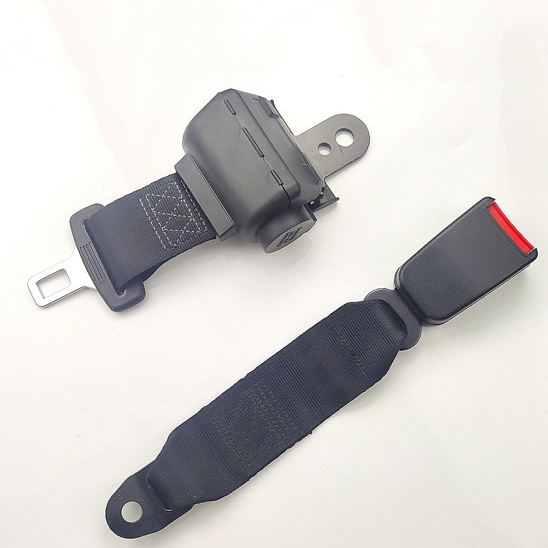 Car seat belt — Universal Seat Belt - semi-enclosed-retractor-30cm-half-wrap-webbing-base