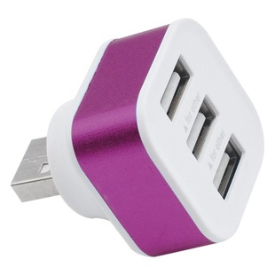 USB2.0HUB expander rotating 3-port expansion USB splitter USBHUB hub cross-border wholesale