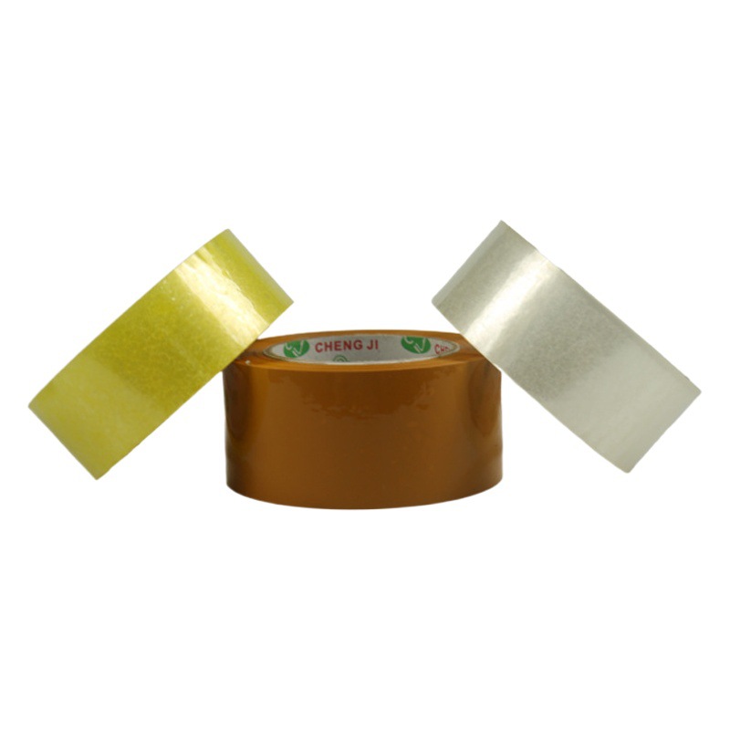 4,5 ancho y 200 largo rollo grande cinta de sellado transparente beige engrosada y adhesiva cinta de embalaje Express caja completa envío gratis