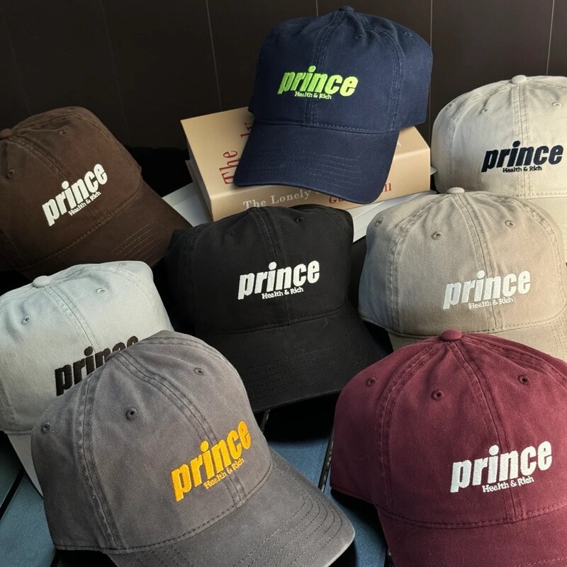 high quality South Korea Dongdaemun Trendy Brand Letter Embroidered Baseball Cap for Men and Women Korean Style Couple Fashion All-match Cap