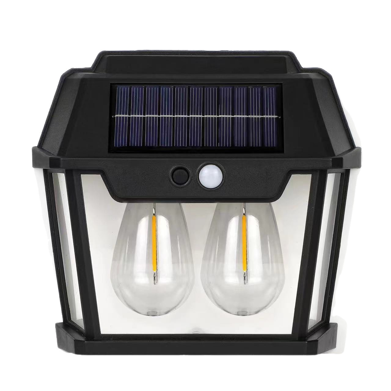 Nueva lámpara de pared solar al aire libre lámpara de inducción lámpara de jardín de inducción del cuerpo humano Villa paisaje decoración jardín impermeable