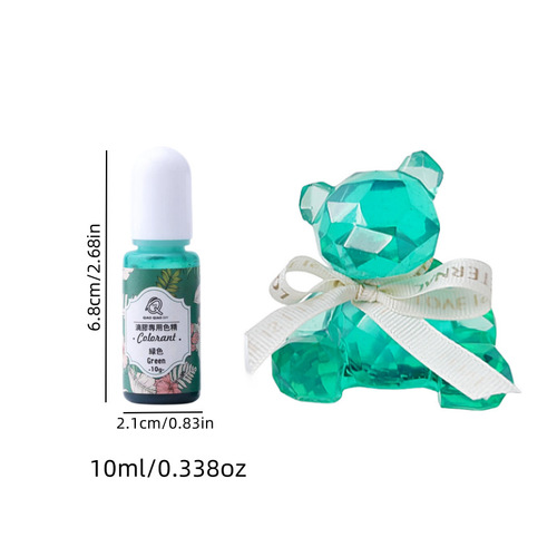 Hot selling Qiaoqiao odorless oily color essence for handmade resin DIY uv crystal glue with high transparency color essence pigment