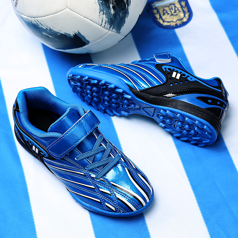 Chaussures d'entraînement à ongles brisés avec Velcro pour enfants, bottes de Football, nouvelle collection 2023_voghion.com