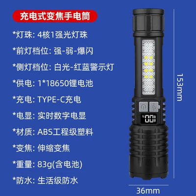 Multi-Functional Flashlight — UV fənərlər