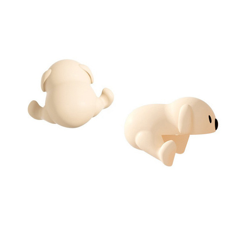 Cartoon puppy soft rubber corner protector table corner anti-collision corner protector animal type children's cute anti-collision corner DiJia model with glue