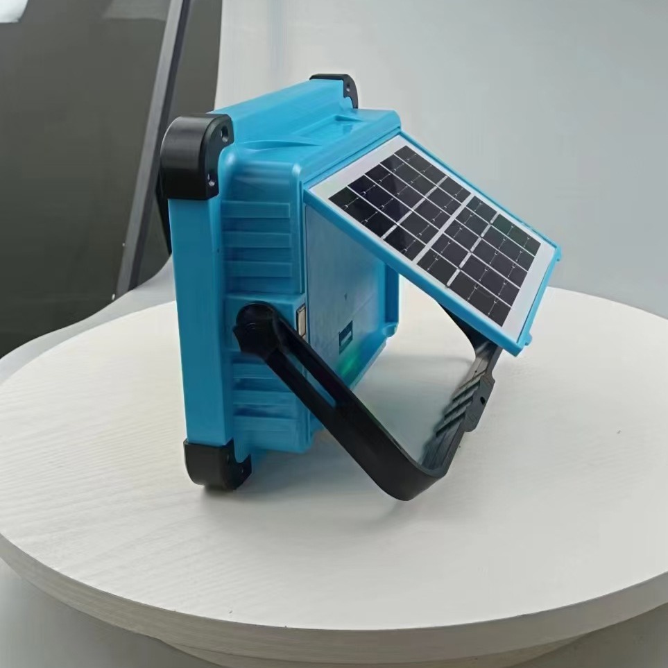 야외 휴대 전화 충전 램프 태양 터널 태양 광 홍수 빛 대용량 홈 캠핑 램프