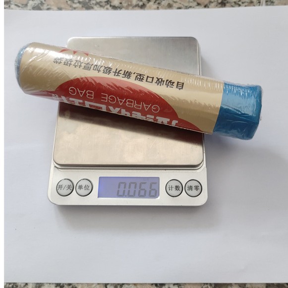 Bolsas de Basura con Cordón de Cierre Automático, PE, Desechable, para Cocina y Hogar