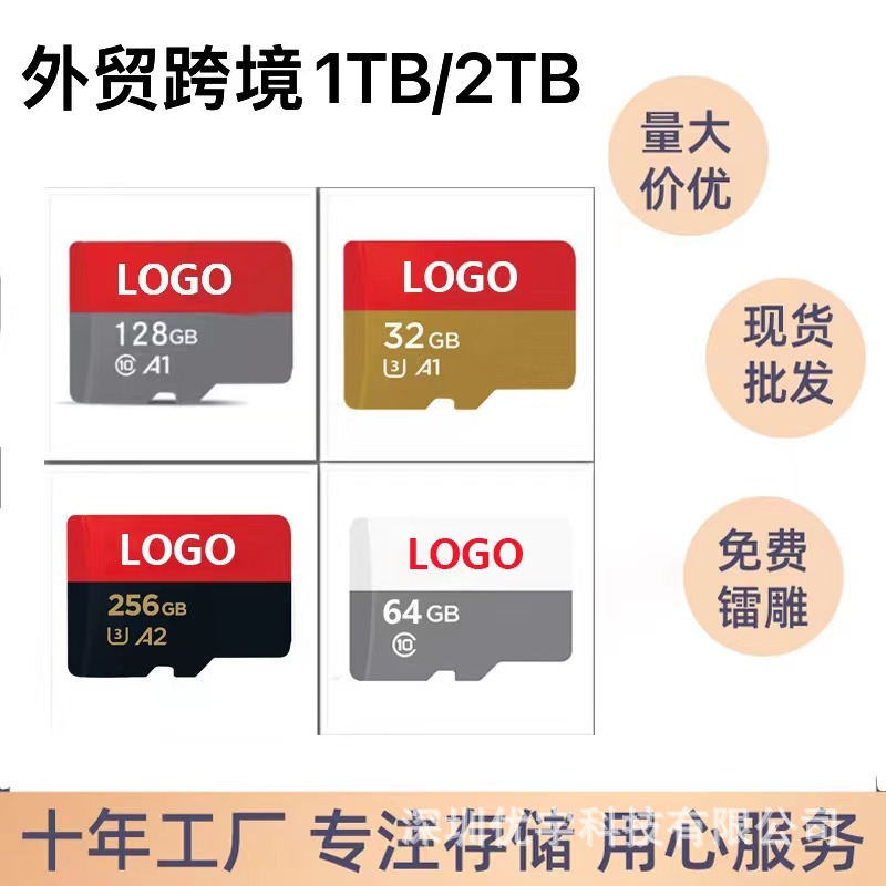 1024GB export-grade SD card, expandable memory card (1TB, 2TB), 64GB high-speed 128GB upgradeable TF card (256GB, 512GB)