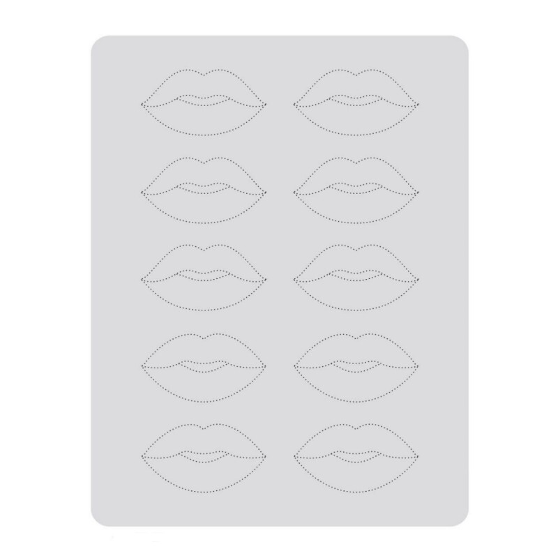 Tattoo embroidery blank practice leather novice eyebrow tattoo eye and lip fake skin tattoo flat skin semi-permanent eyebrow tattoo supplies tools