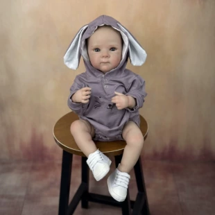 Реалистичная силиконовая кукла BZDOLL 45 см детская игрушка