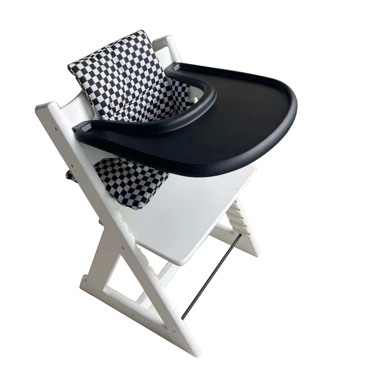 子供用成長椅子、ブナ材ベビーチェア、無垢材多機能調節可能な食事椅子セット、ベビーダイニングチェア、学習椅子