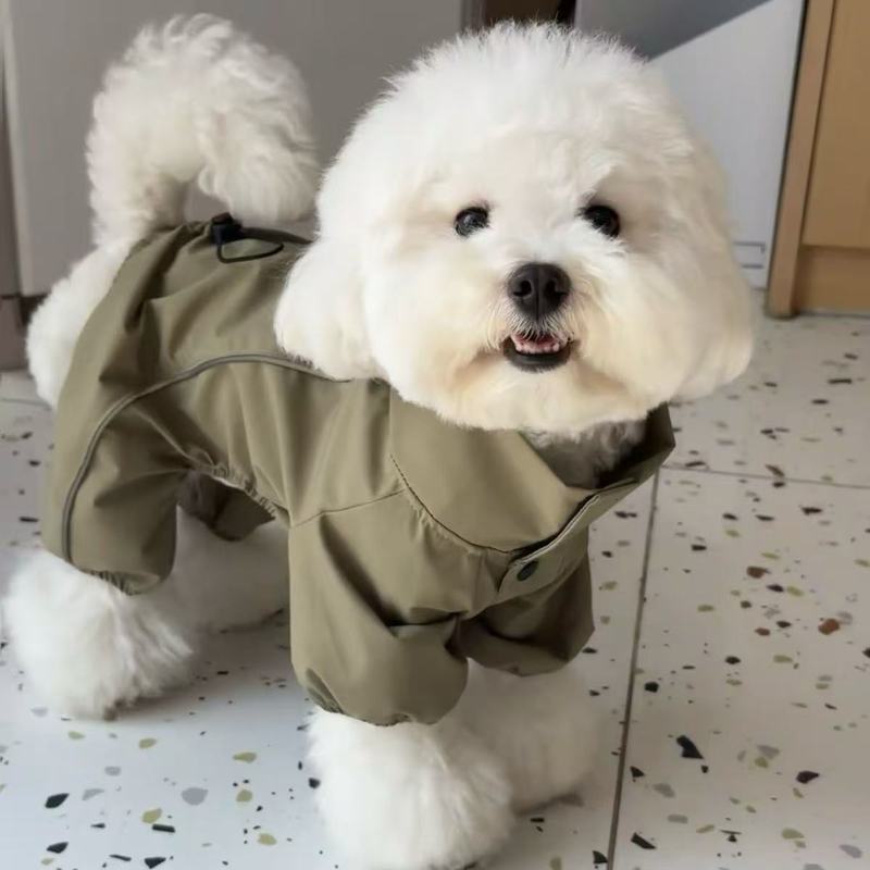 狗狗衣服春秋新款冲锋衣洋气帅气宠物比熊法斗泰迪小型犬玩具熊|undefined