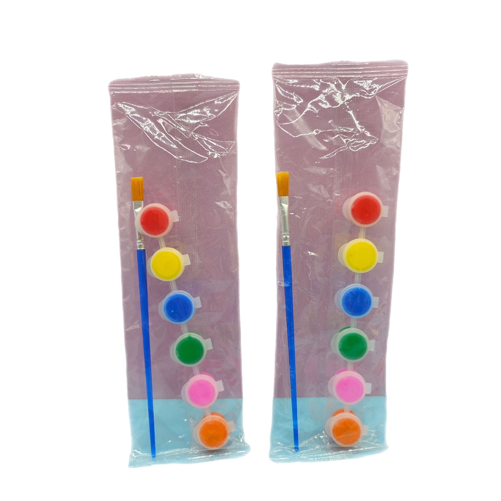 Pintura Acrílica Infantil de 6 Colores Lavable para Niños