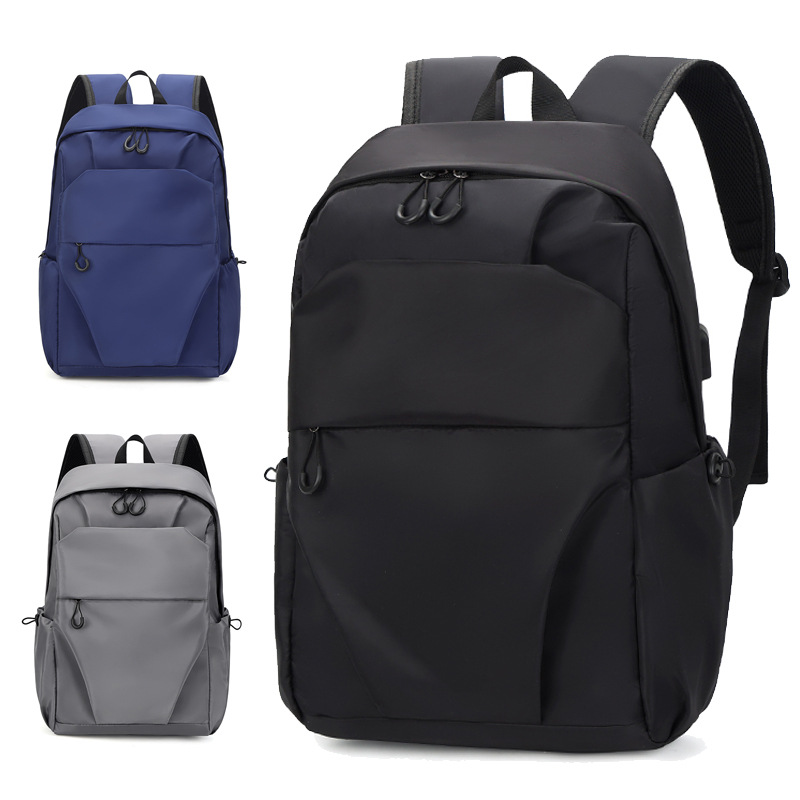Solid color backpack