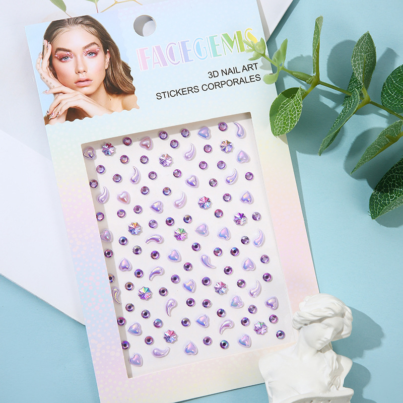 보라색 심장 진주