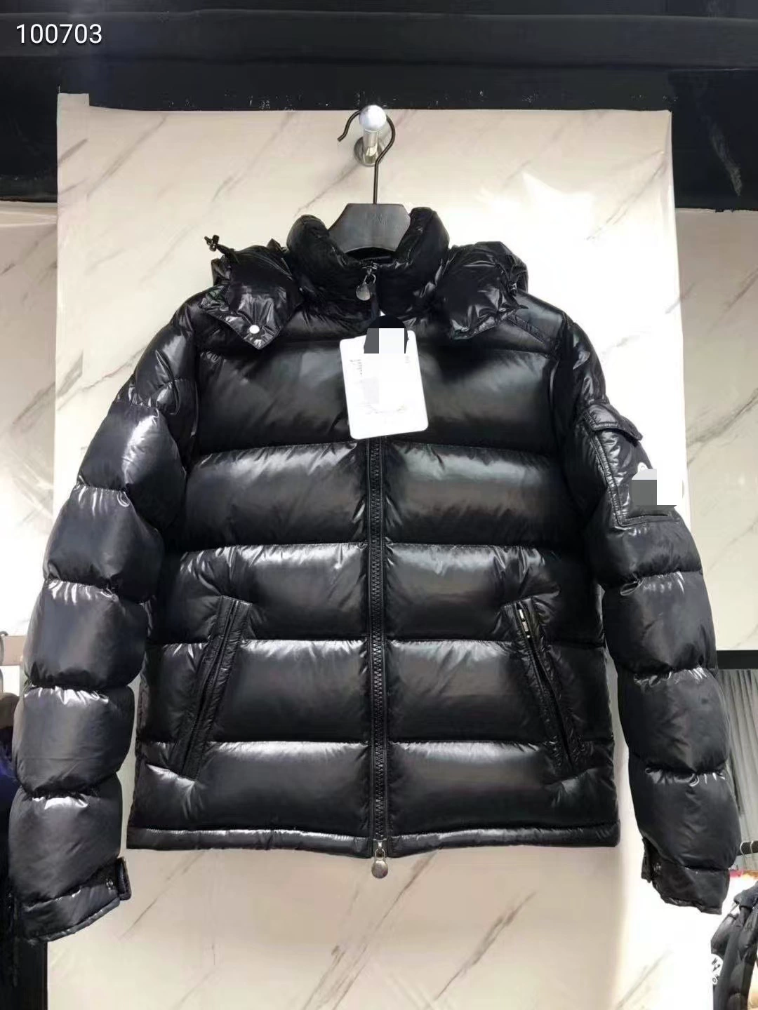 Classic elite velvet down jacket, increased thickness, duck down
