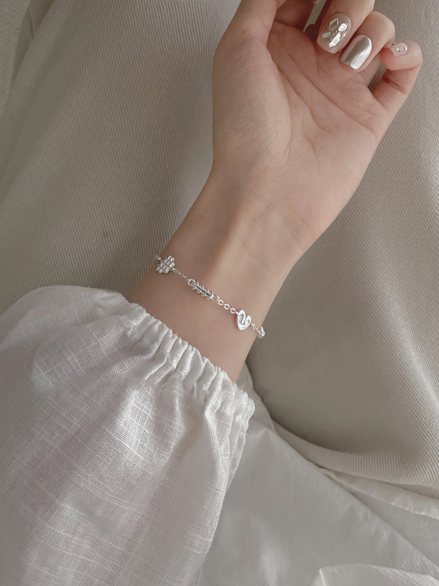 Bracelets Classification 925 Sterling Silver Bracelets Sweet