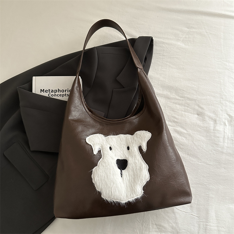 Bolsas retro de gran capacidad para mujeres 2024 nuevo otoño y invierno ocio multifuncional bolsas de hombro para trabajar bolsas de viaje