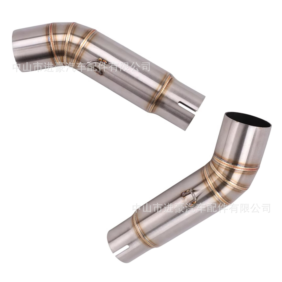 Suitable for Motorcycle Modification Suzuki Small and Medium-Sized R Titanium Color 11/21 Model Front Exhaust Pipe Factory Direct Sale