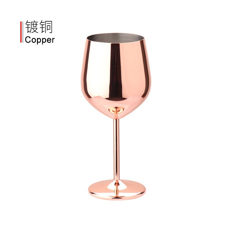 Juego de copas de vino de acero inoxidable transfronterizas, copas de vino y cócteles de alta gama, copas de champán personalizadas, personalización transfronteriza.