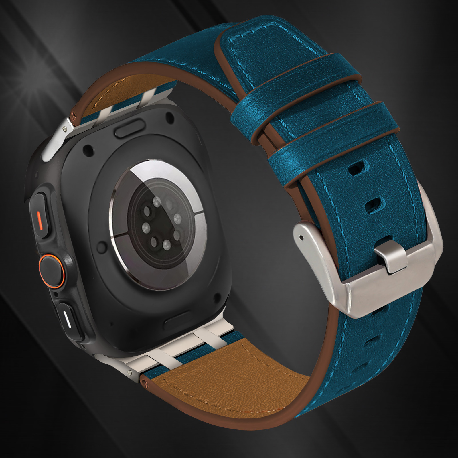 Ultra Crazy Horse Leather AP Stainless Steel Head Grain Leather Watch Strap O1CN01mGsUgj1dNBbNPG06Z !!3254213723 0 Cib