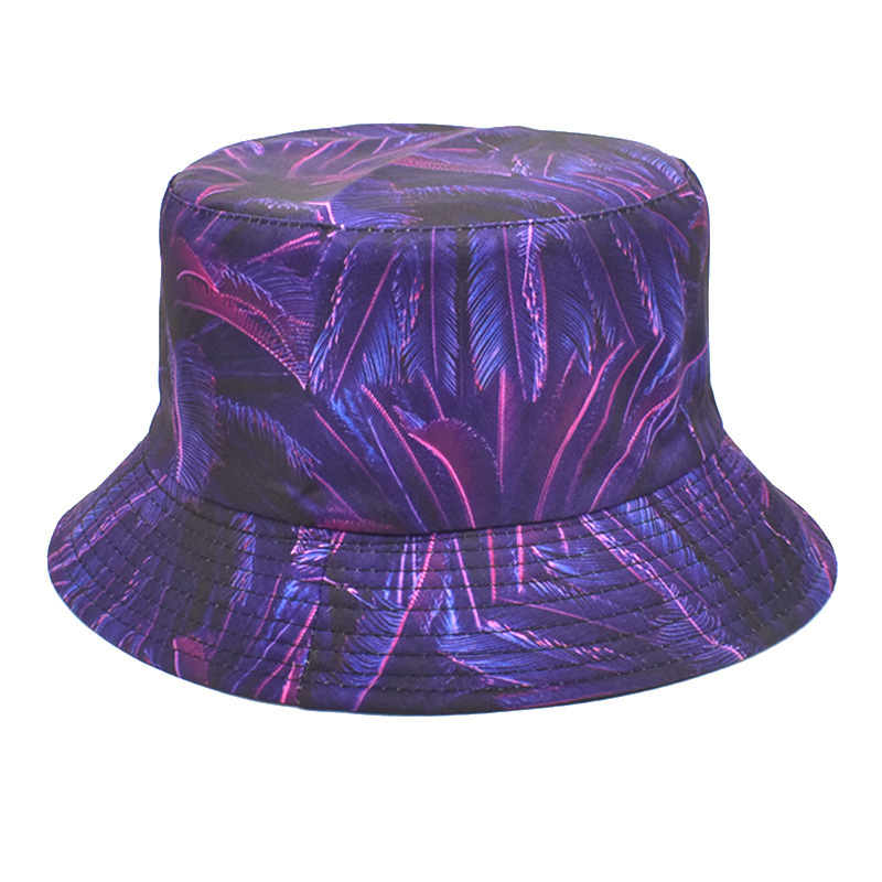 Unisex Fashion Geometric Printing Flat Eaves Bucket Hat display picture 6