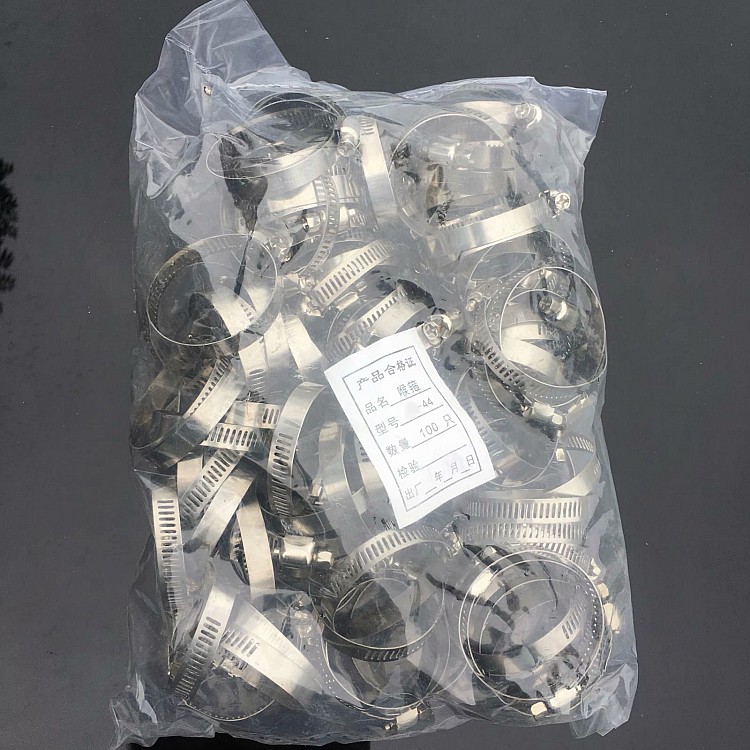 Acero inoxidable manguera abrazadera abrazadera abrazadera abrazadera de tubería de gas abrazadera de tubería de pulgada abrazadera llave abrazadera de tubería de agua