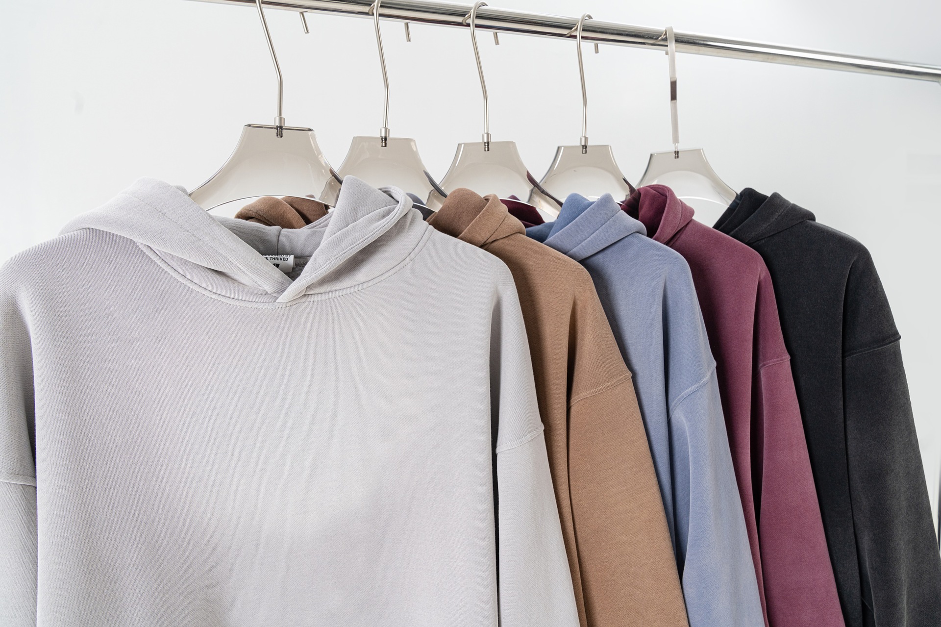 Herrenbekleidung High Street Fashion Marke Schwergewicht alt gewaschen plus samtgesprühter Affen-Kapuzenpullover_voghion.com