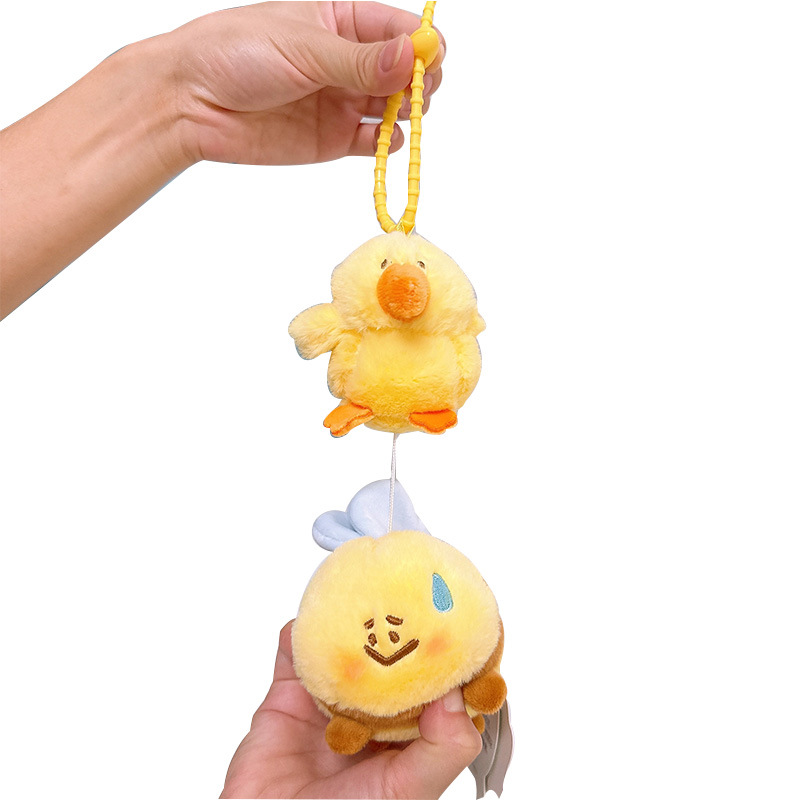 슬러그 곰 새로운 풀 스트링 꿀벌 펜던트 오리 BEE 키 체인 인형 베코 벌 CP 펜던트 도매