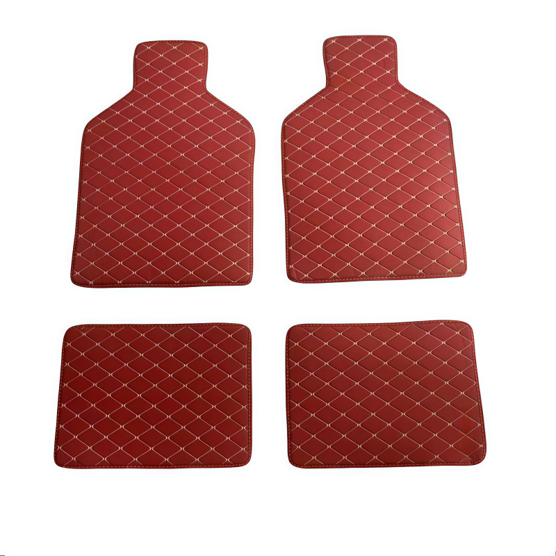 Cross-Border Car Floor Mats Temu Amazon Flat Bottom