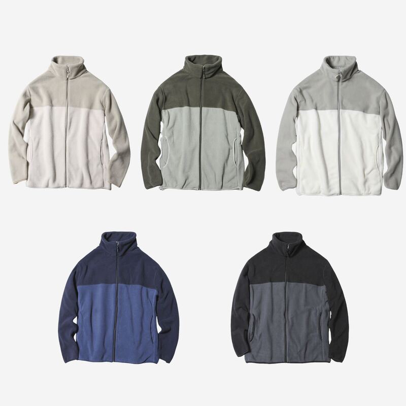 25 Autumn and Winter New Polar Fleece Casual Jackets for Men and Women, Zipper Jackets, Beige, Army Green, Navy Blue, Black, Others