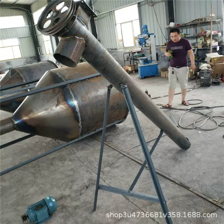 厂家定制管式螺旋输送机 颗粒粉末专用绞龙提升机