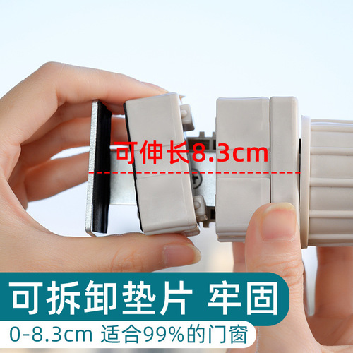 Balcony window frame clothes drying rack snap-on punch-free clothes drying travel portable six-hole five-hole clothes hanger wholesale