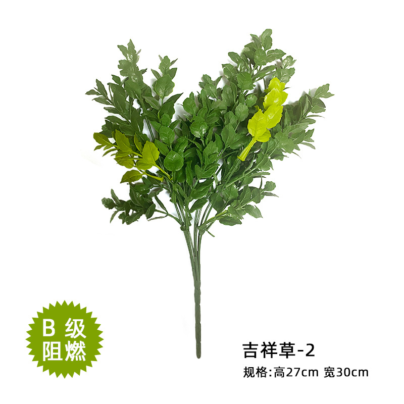 Auspicious grass 2-27*30cm