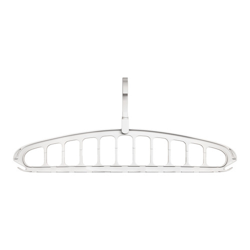 Folding clothes hanger, home clothes hanger, student dormitory, multi-functional magic nine-hole clothes drying rack, wall-mounted storage artifact