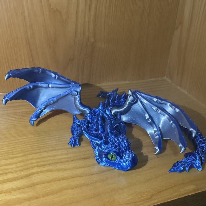 3d打印玩具大角飞龙关节可活动摆摊小玩具摆件工艺品礼品跨境热卖|undefined