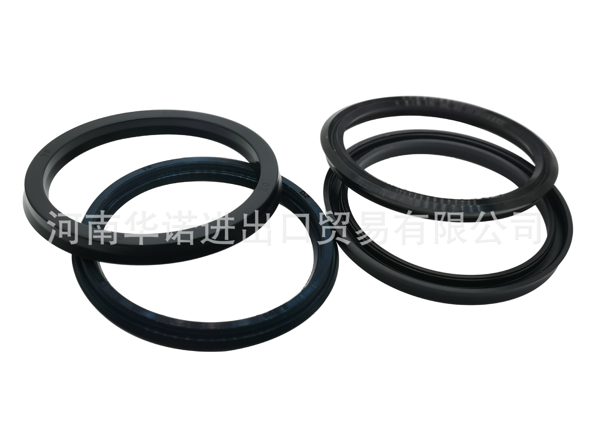 厂家直供 组合活塞密封件 黑色聚氨酯 丁腈橡胶材质 支持非标