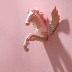 Resin accessories large DIY European-style flying horse refrigerator magnet magnetic sticker creative products magnetic sheet magnetic sticker 