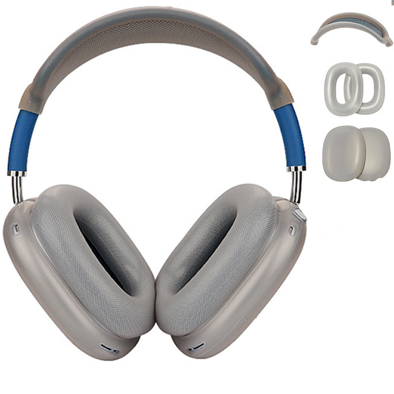 Funda para auriculares airpodsmax funda para auriculares Apple transparente funda protectora de silicona funda protectora para auriculares Bluetooth