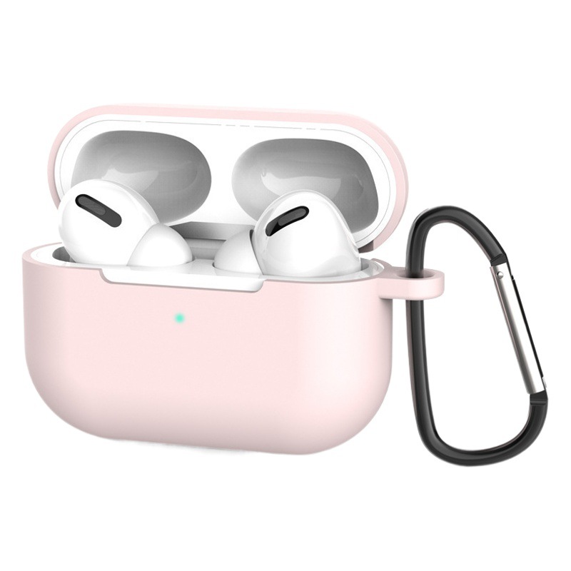 Funda protectora de silicona para auriculares Apple, funda para auriculares Airpods Pro, funda protectora para auriculares inalámbricos Bluetooth