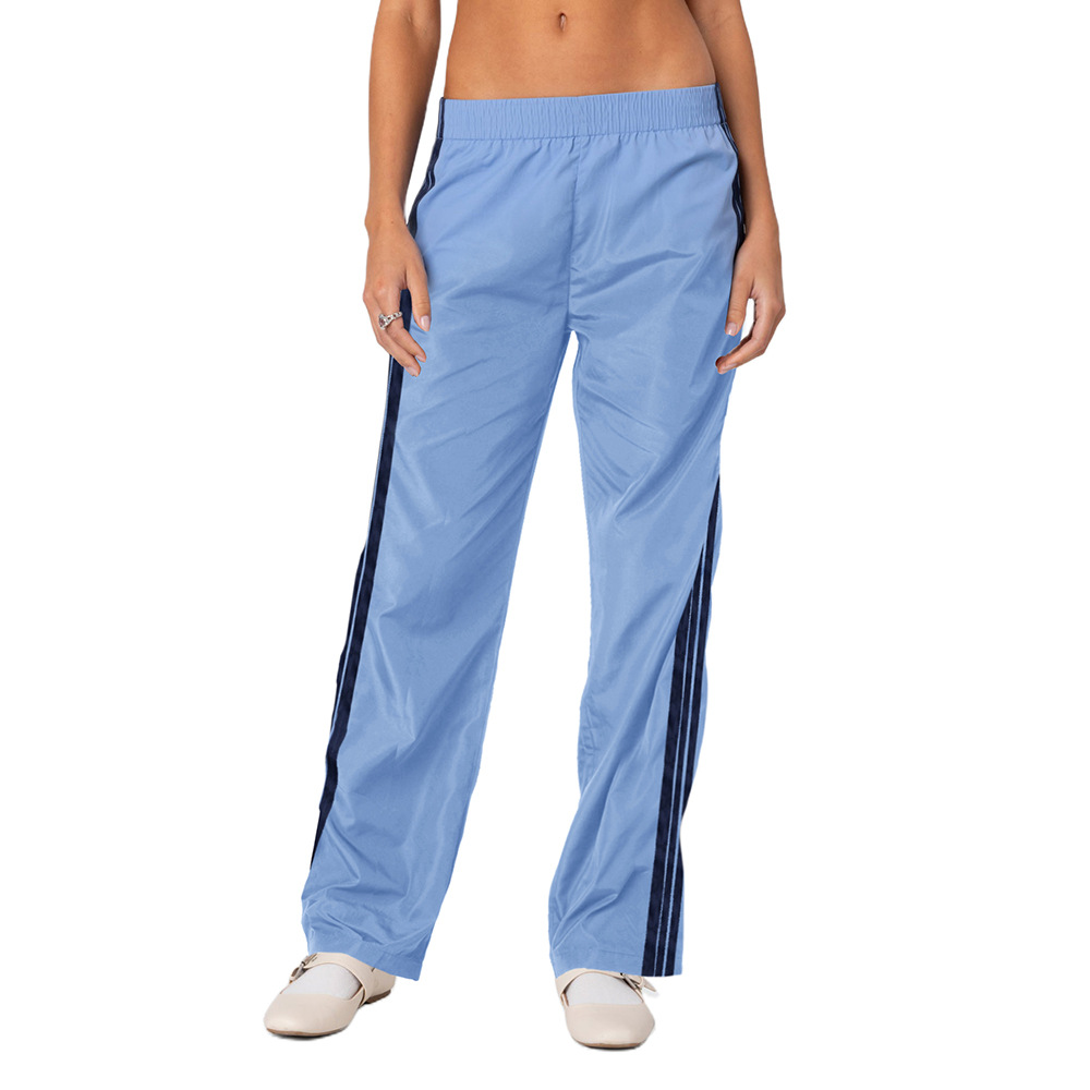 2025 European and American Hot Selling New Amazon Aliexpress Women's Summer Casual Loose Drawstring Pants