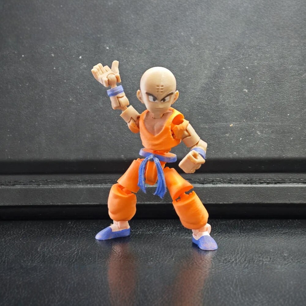 Mini 13 x 龙珠 小林_Krillin 可动人偶