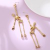 Metal trend skeleton suitable for men and women, universal pendant, earrings, retro accessory, European style, halloween