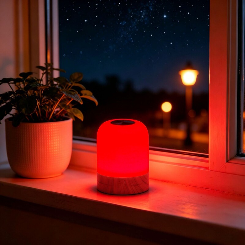 Portable 670Nm Red Light Lamp to Improve Sleep, Sleep Companion Lamp, Baby Nursing Lamp, Mother and Baby Lamp, Meditation Relaxation Led Night Light Portable 670Nm Red Light Lamp to Improve Sleep, Sleep Companion Lamp, Baby Nursing Lamp, Mother and Baby Lamp, Meditation Relaxation Led Night Light