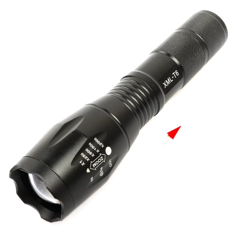 Оптовая Продажа с фабрики XML-T6/U2 L2 телескопический зум Мини яркий Перезаряжаемый Фонарик из алюминиевого сплава