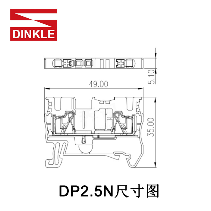 DP2.5N ��� ֱ��ʽ����ֱͨ ���߶���,һ��һ��λ800V,24A, ��ɫ