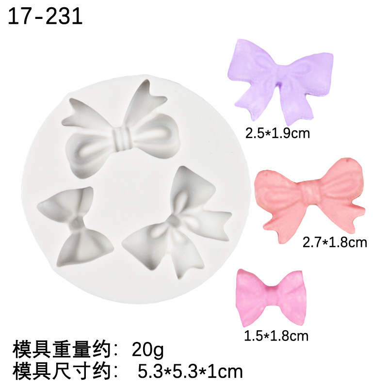 DIY molde de modelado de pastel de fondant de silicona molde de ritmo seco molde de fondant de arco múltiple